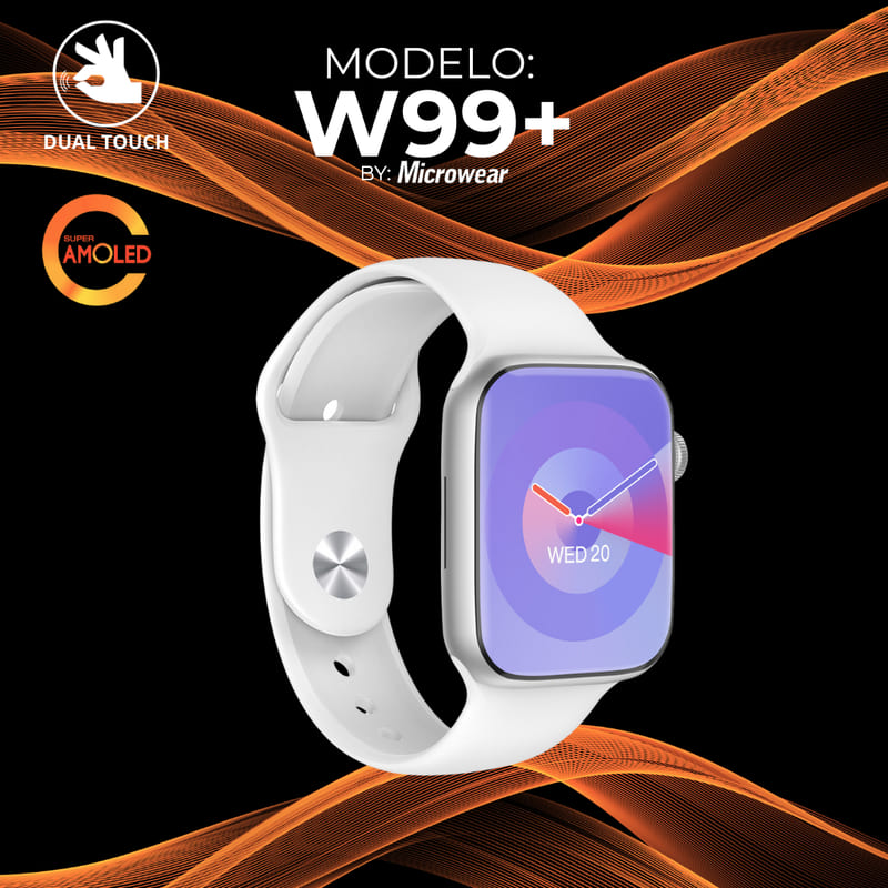 SMARTWATCH W99 + Plus Super Amoled Screen 45mm