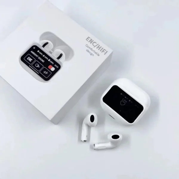 Fone Bluetooth A9 Pro – Tecnologia Touch Screen e Cancelamento de Ruído Ativo