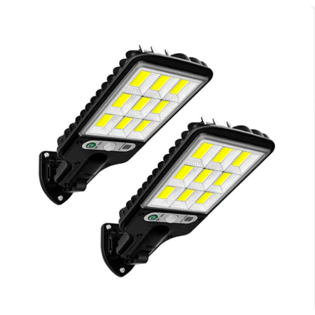 Refletor Solar de Led Com Sensor de Presença e Controle Remoto