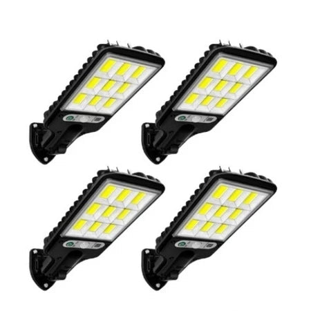 Refletor Solar de Led Com Sensor de Presença e Controle Remoto