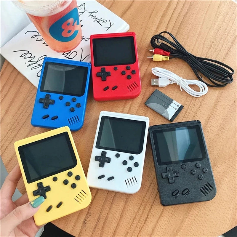 NOVO Console de videogame portátil retrô Mini 8 bits Player de videogame portátil com saída AV de 400 jogos integrado Console de videogame Gameboy