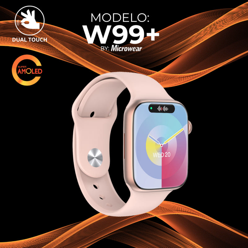 SMARTWATCH W99 + Plus Super Amoled Screen 45mm