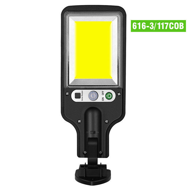 Refletor Solar de Led Com Sensor de Presença e Controle Remoto